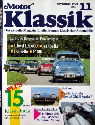 Motor Klassik 11/1990